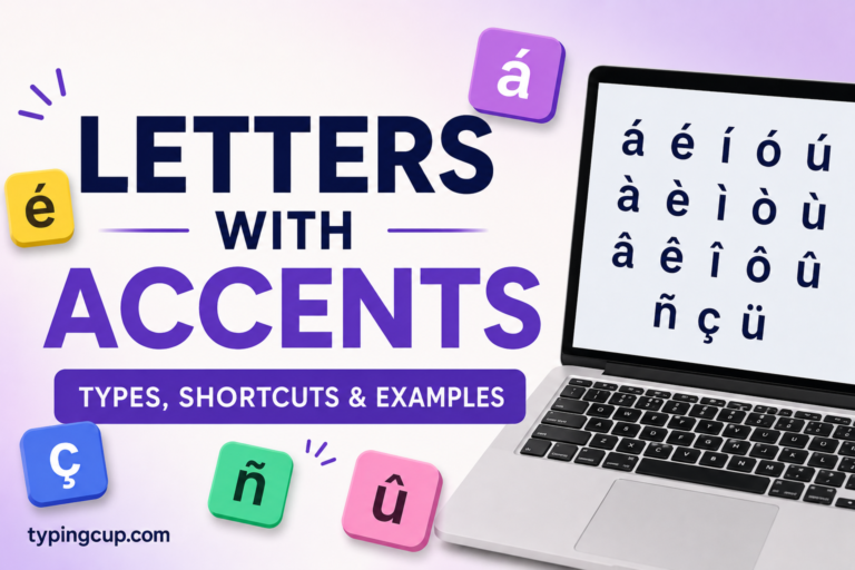 How to type letters with accents on any device