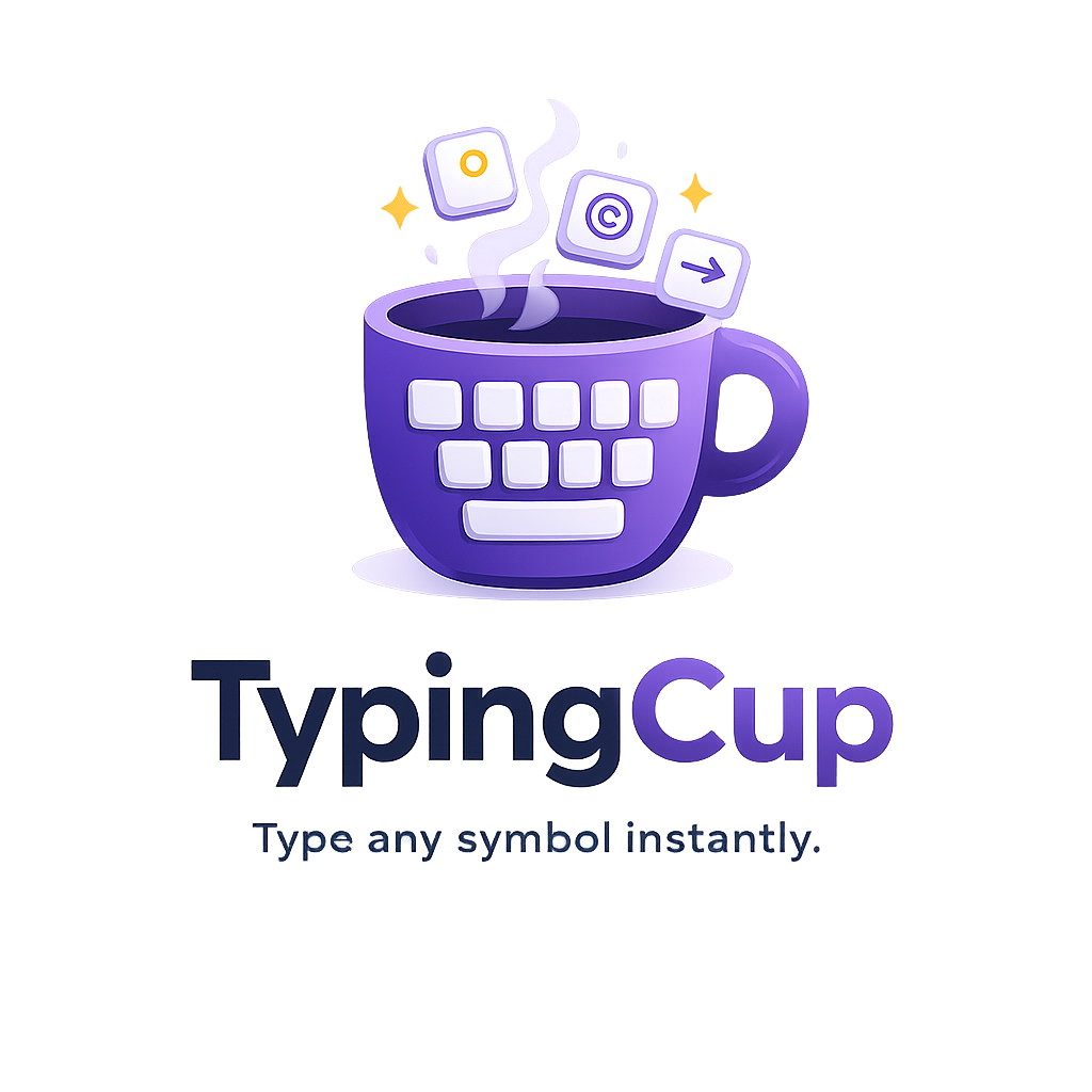 typingcup logo